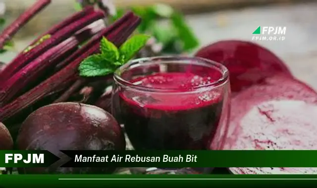 manfaat air rebusan buah bit