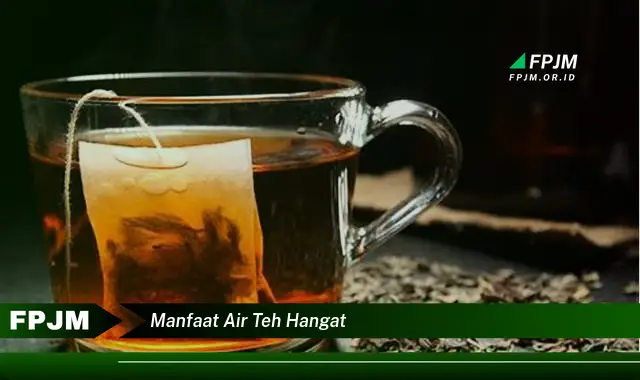 manfaat air teh hangat manfaat air teh hangat