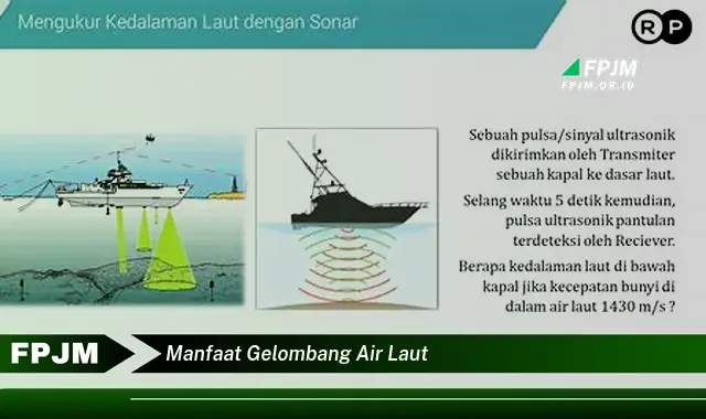 manfaat gelombang air laut