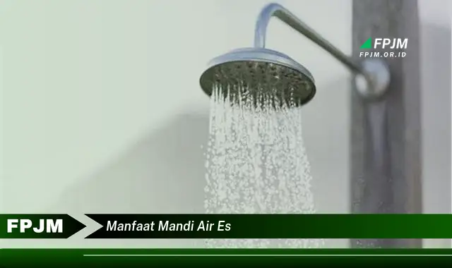 manfaat mandi air es manfaat mandi air es