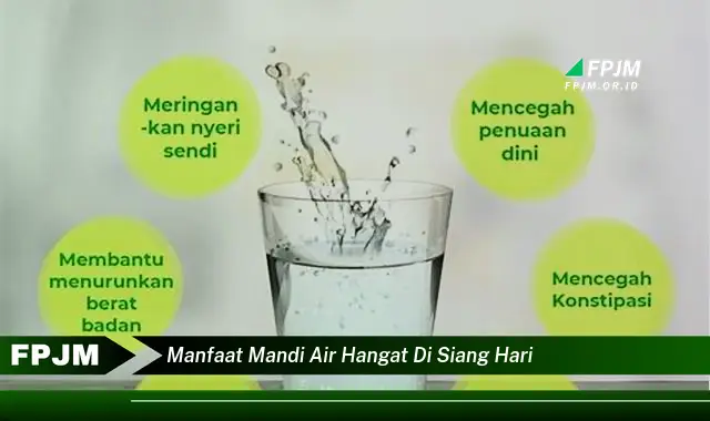 manfaat mandi air hangat di siang hari