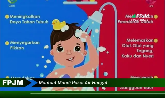manfaat mandi pakai air hangat