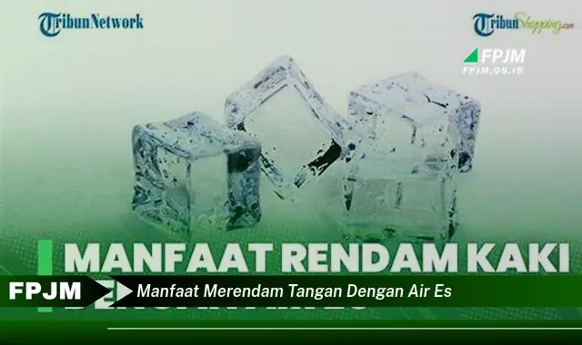 manfaat merendam tangan dengan air es