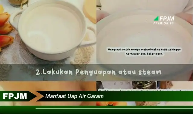 manfaat uap air garam manfaat uap air garam