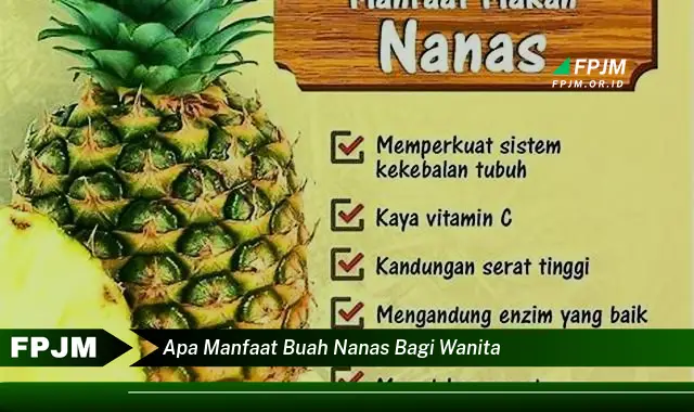 apa manfaat buah nanas bagi wanita apa manfaat buah nanas bagi wanita