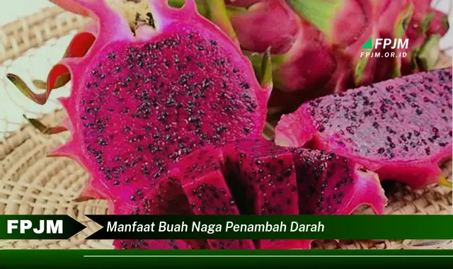 manfaat buah naga penambah darah