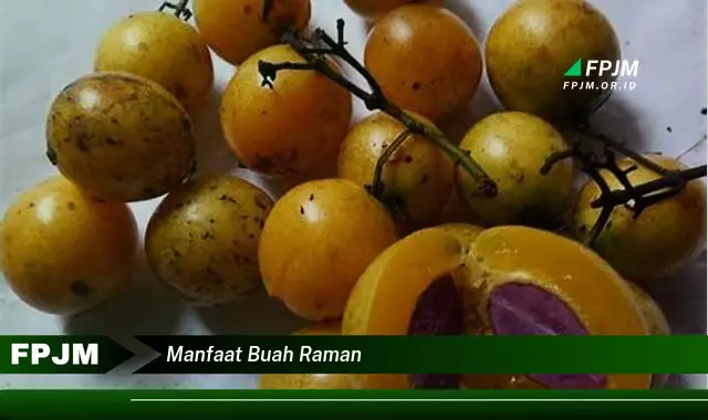 manfaat buah raman