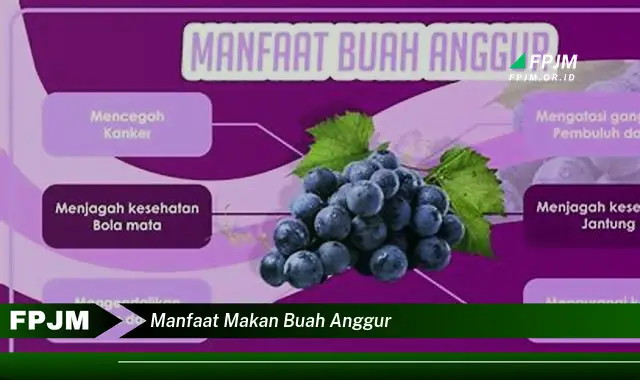 manfaat makan buah anggur