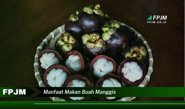 manfaat makan buah manggis