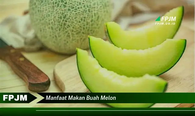 manfaat makan buah melon