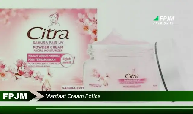 manfaat cream extica