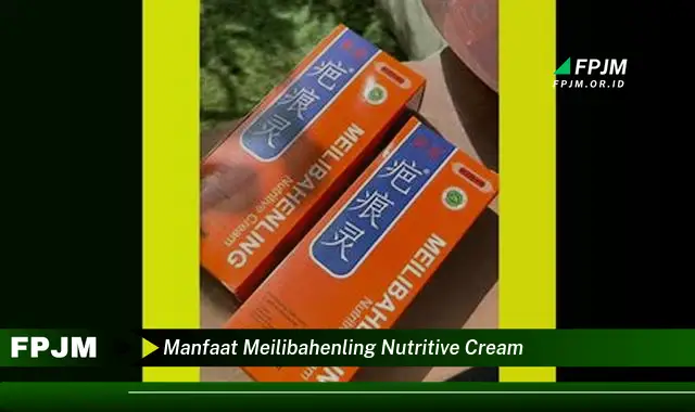 manfaat meilibahenling nutritive cream manfaat meilibahenling nutritive cream