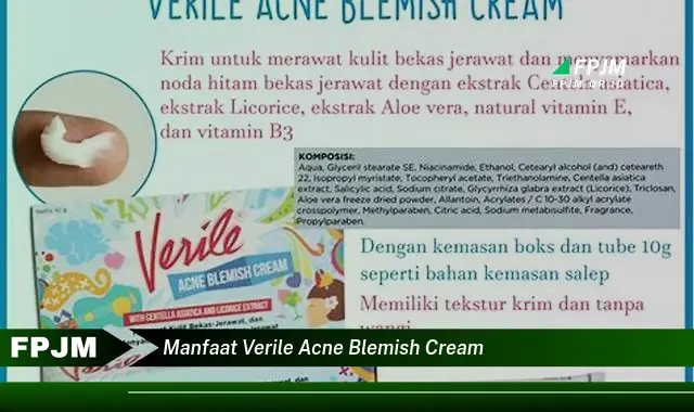 manfaat verile acne blemish cream manfaat verile acne blemish cream