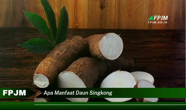 apa manfaat daun singkong