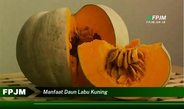 Ketahui 10 Manfaat Daun Labu Kuning untuk Kesehatan Anda