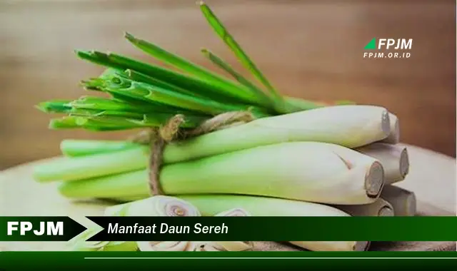 manfaat daun sereh