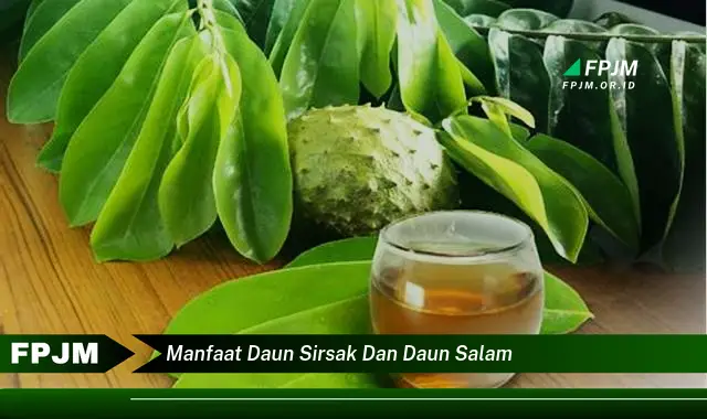 Ketahui 8 Manfaat Daun Sirsak dan Daun Salam untuk Kesehatan Anda