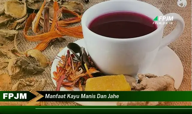 manfaat kayu manis dan jahe