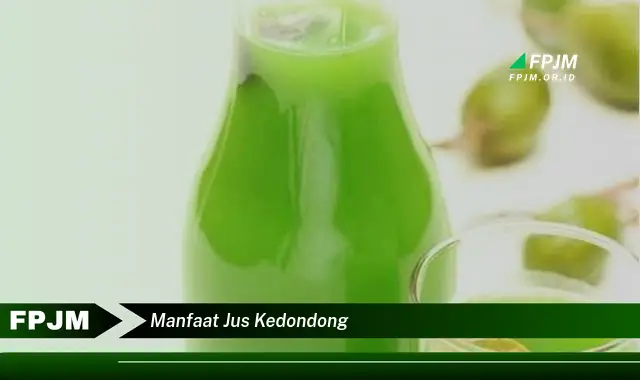 manfaat jus kedondong