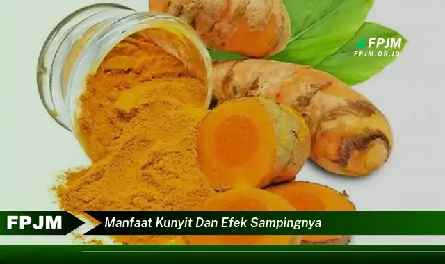 manfaat kunyit dan efek sampingnya