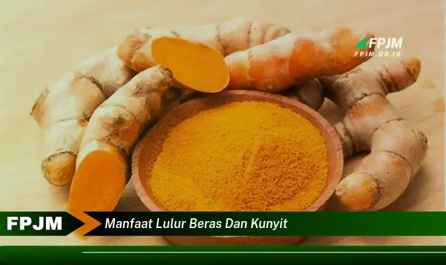 manfaat lulur beras dan kunyit