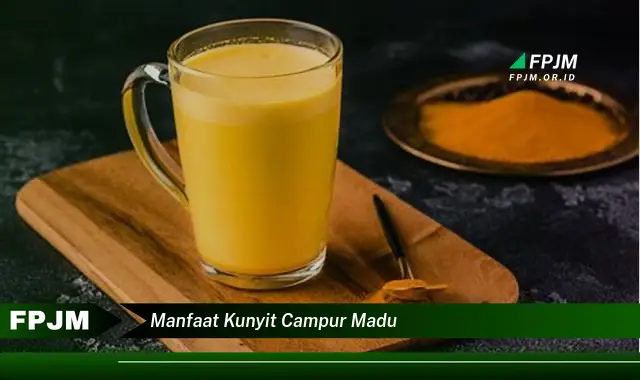 manfaat kunyit campur madu