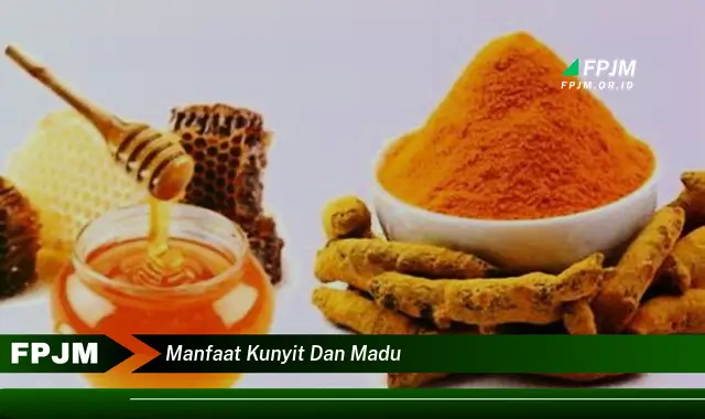 manfaat kunyit dan madu