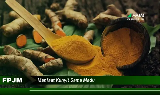 manfaat kunyit sama madu