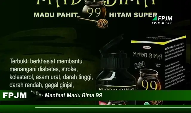 manfaat madu bima 99