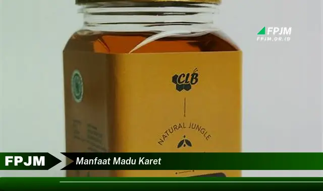 manfaat madu karet manfaat madu karet