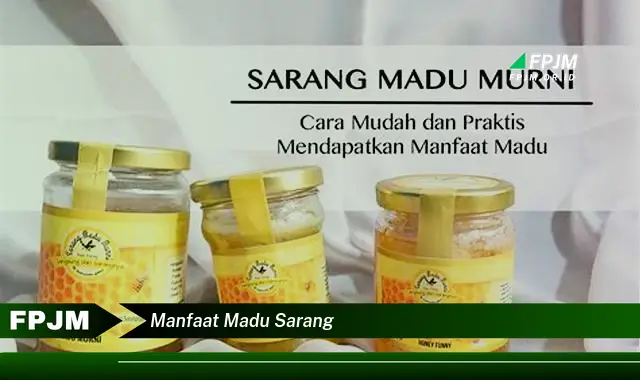 manfaat madu sarang
