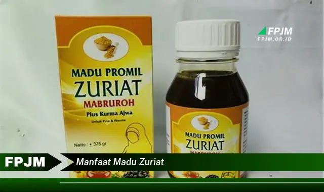 manfaat madu zuriat