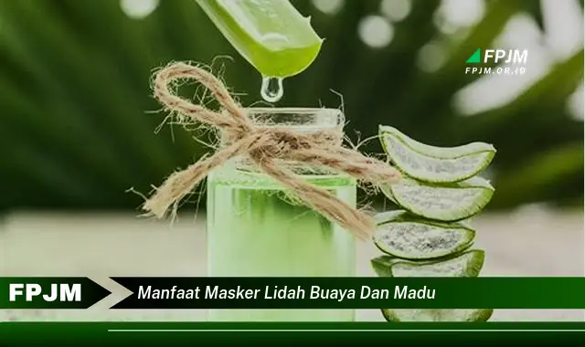 manfaat masker lidah buaya dan madu