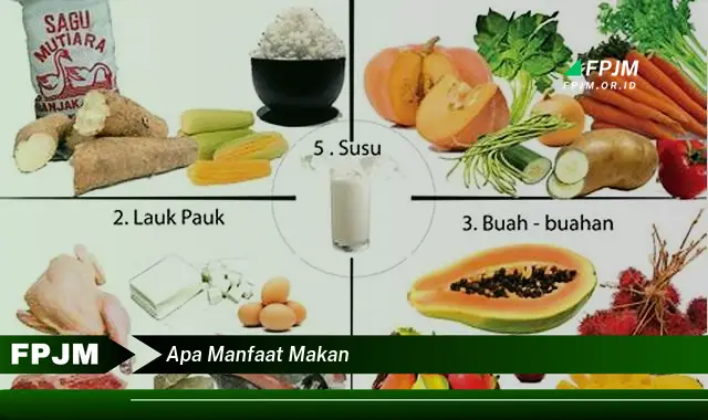 apa manfaat makan