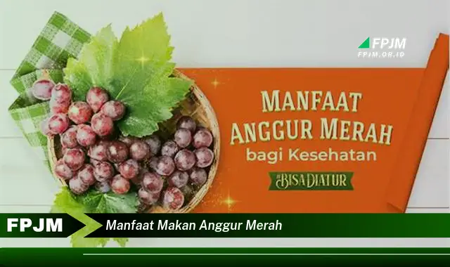 manfaat makan anggur merah