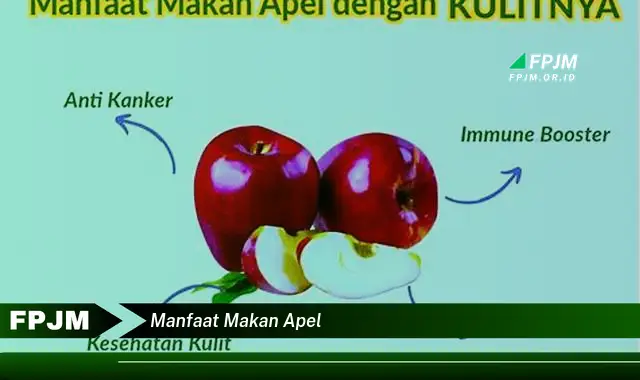 manfaat makan apel