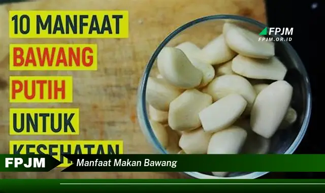 manfaat makan bawang