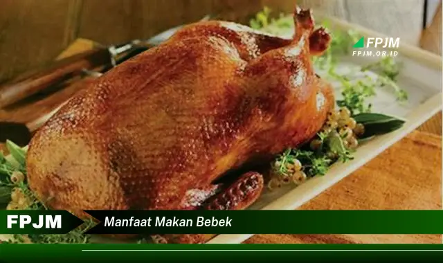 manfaat makan bebek