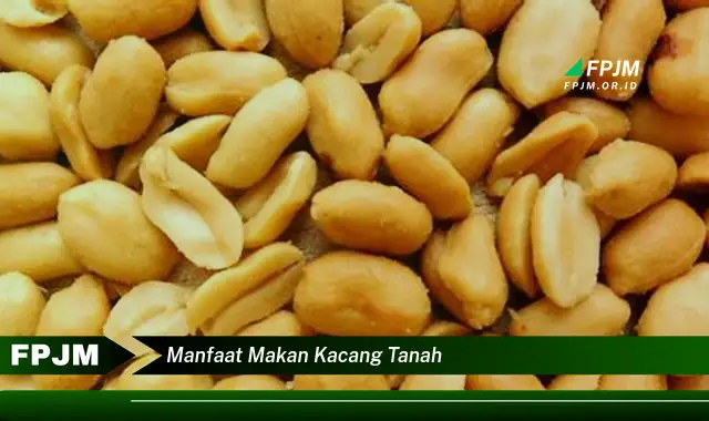 manfaat makan kacang tanah