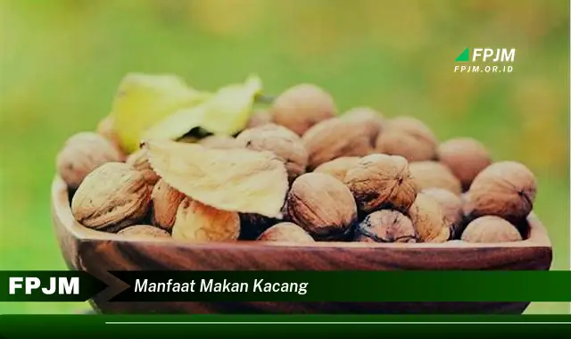 manfaat makan kacang manfaat makan kacang
