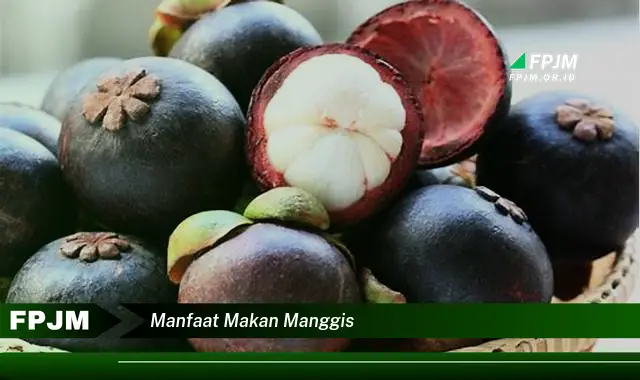 manfaat makan manggis