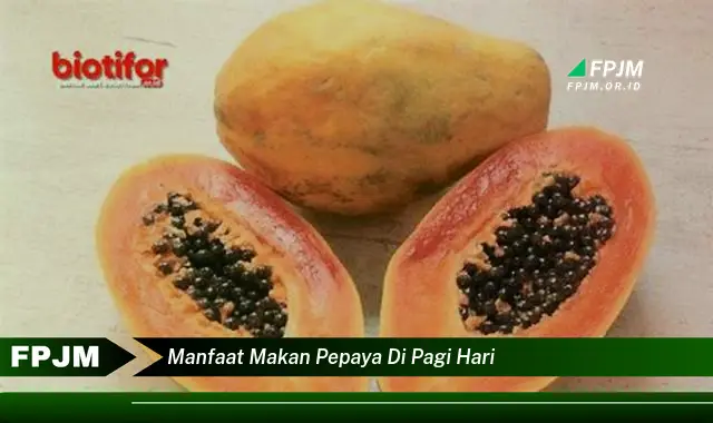 manfaat makan pepaya di pagi hari