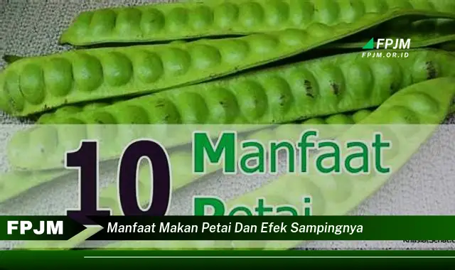 manfaat makan petai dan efek sampingnya manfaat makan petai dan efek sampingnya