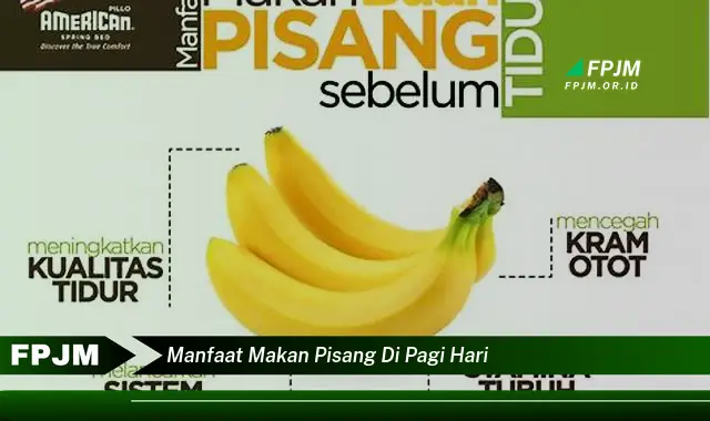 manfaat makan pisang di pagi hari