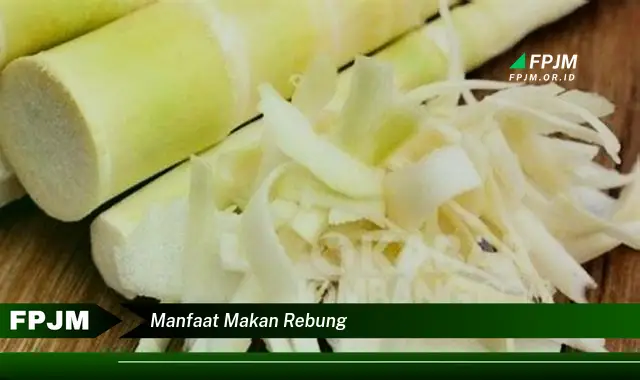 manfaat makan rebung