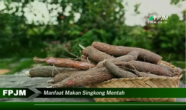 manfaat makan singkong mentah