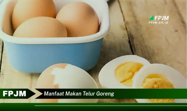 manfaat makan telur goreng