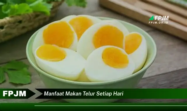 manfaat makan telur setiap hari