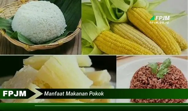 manfaat makanan pokok