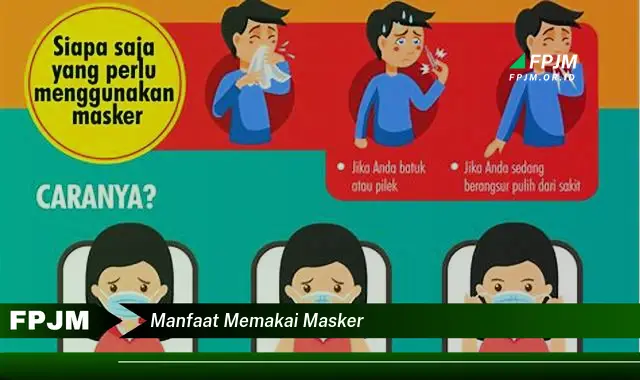 manfaat memakai masker manfaat memakai masker